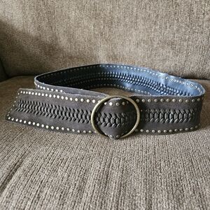 Leather belt